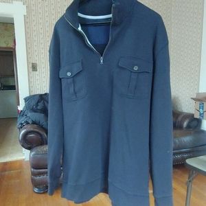 Men's nautica XXL half zip collared pullover